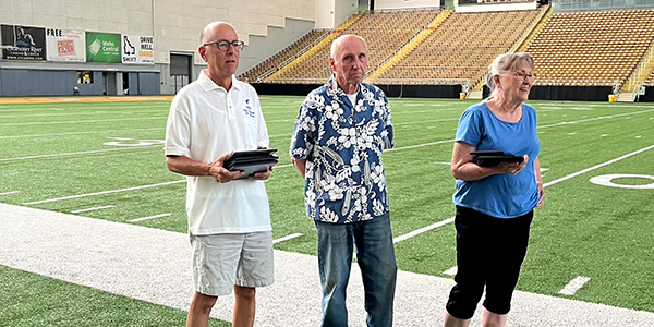  Ken Bauer and Ron Wittman have flown together for over 50 years!