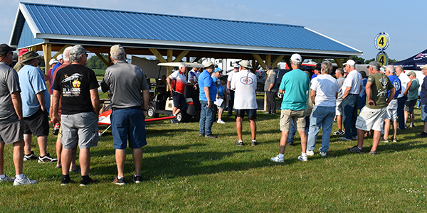 CD John Boyko’s 8:30 a.m. pilot meeting.