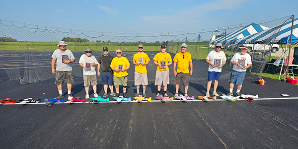 The DMAA Sport Goodyear Race fliers were a happy group at this year’s AMA Nats.