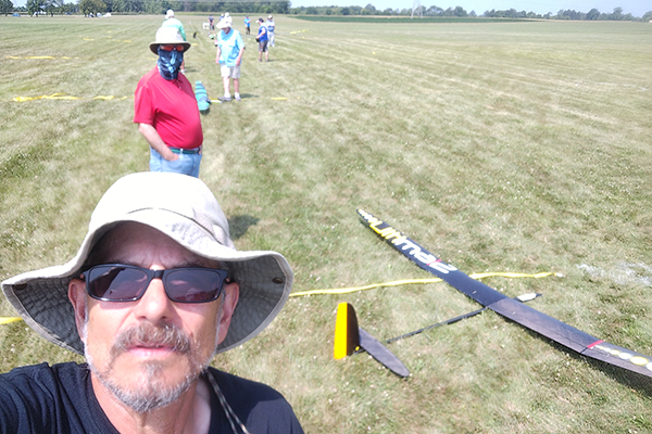 A shot of the flightline for the ALES events.