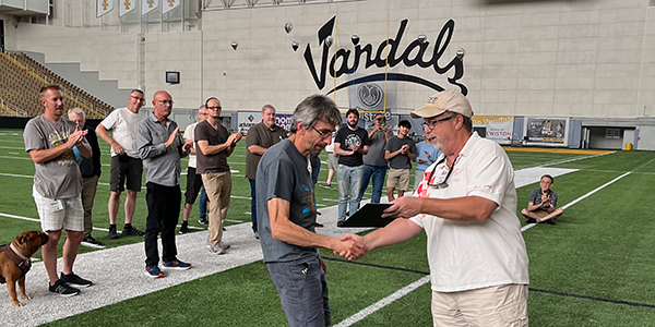 Ken Bauer wins Hand-Launched Glider and Standard Catapult-Launched Glider.