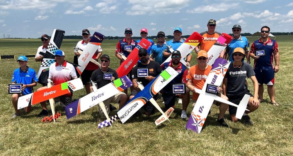 The 2024 AMA 426 Quickie winners (L-R): Brody Freeman, Danny Coe, Zack, Rick, Cory, Chuck, Roy, Jim, Leo, Jack, Dan, AJ Seaholm,