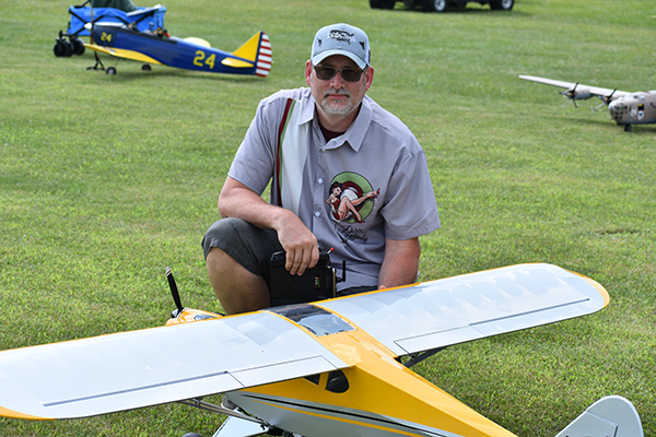 A Carbon Cub, flown by Rory Hartman, that was entered in Pro-Am Sportsman. This is an example of an ARF that is perfect for gett