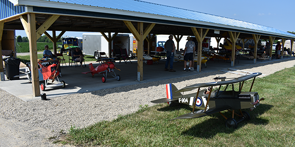 The SE5A of Tim Schurick, flown in Team Scale by Steve Eagle.