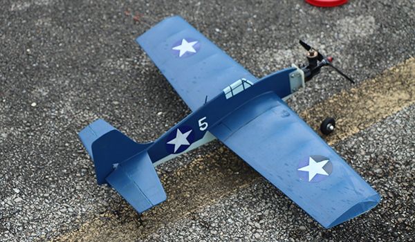 Christopher’s 1/2a F4F Wildcat.