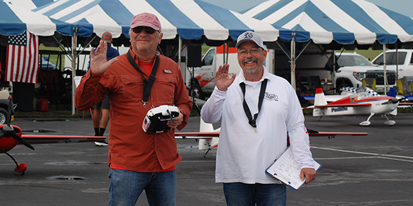 Contest Director JT and Jim McCall.