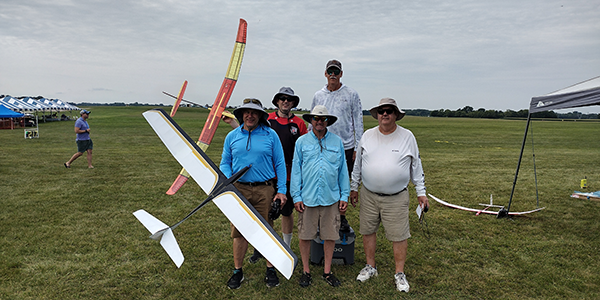 Team 1 members (L-R): Rich Simpson, MI; Tom Kelly, MI; Todd Anderson, MI; Russ Merkle, NC; and Wayne Wimbish.