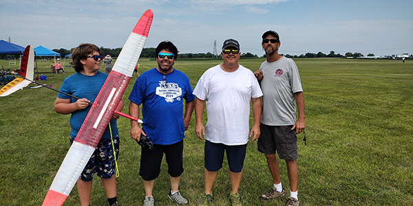 (L-R): Junior competitor Rowdy Lee, GA; Jared Lee, GA; Gavin Trussell, OH; and John Armstrong, AZ, are a team to reckon with!