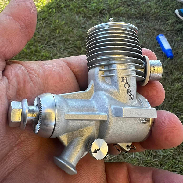 Not everyone uses a Fora in F2D. This is Andrey Nadein&apos;s engine, which he calls Horn.