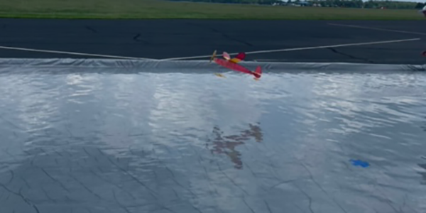 Chuck Powell’s Miss Canada lifts off of the ROW pond.