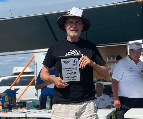 AMA Electric High Point Champion Dave Sechrist.