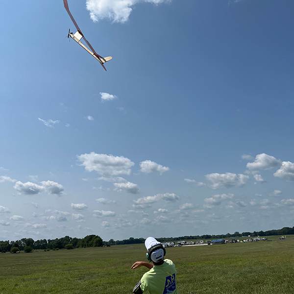 Josh Finn’s launch sequence. He placed third in Super D Gas.