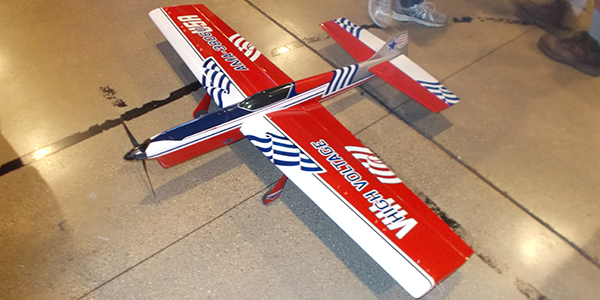 Joe Daley’s High Voltage electric airplane.