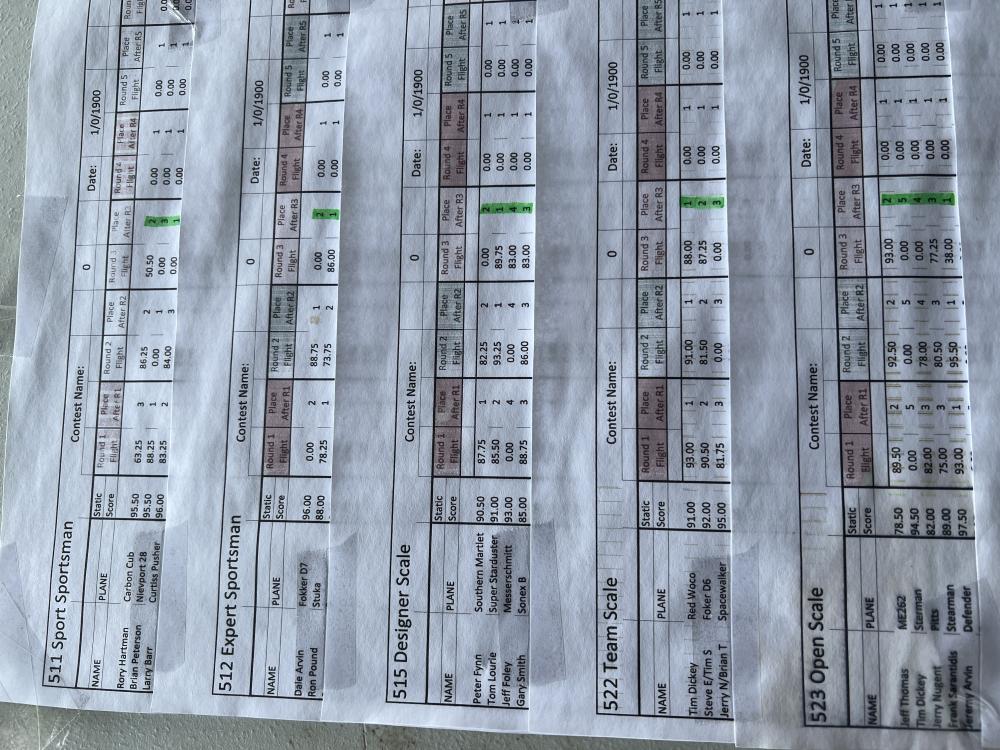 Spreadsheet with tables and numbers on crumpled paper.