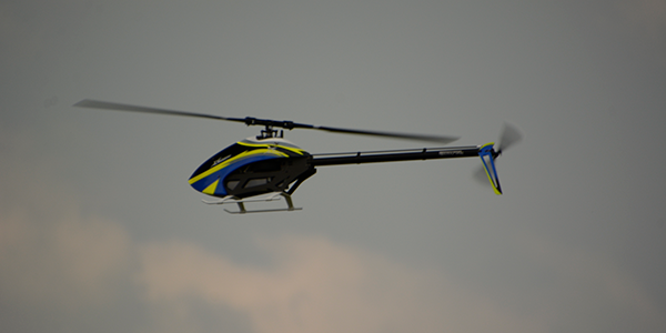 A modeler testing an XL Power model at the practice site.