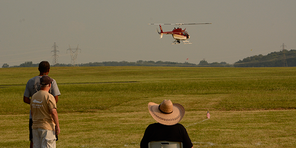 Scale model helicopters must not only look like the real thing, but they need to fly in front of judges and prove that they can 