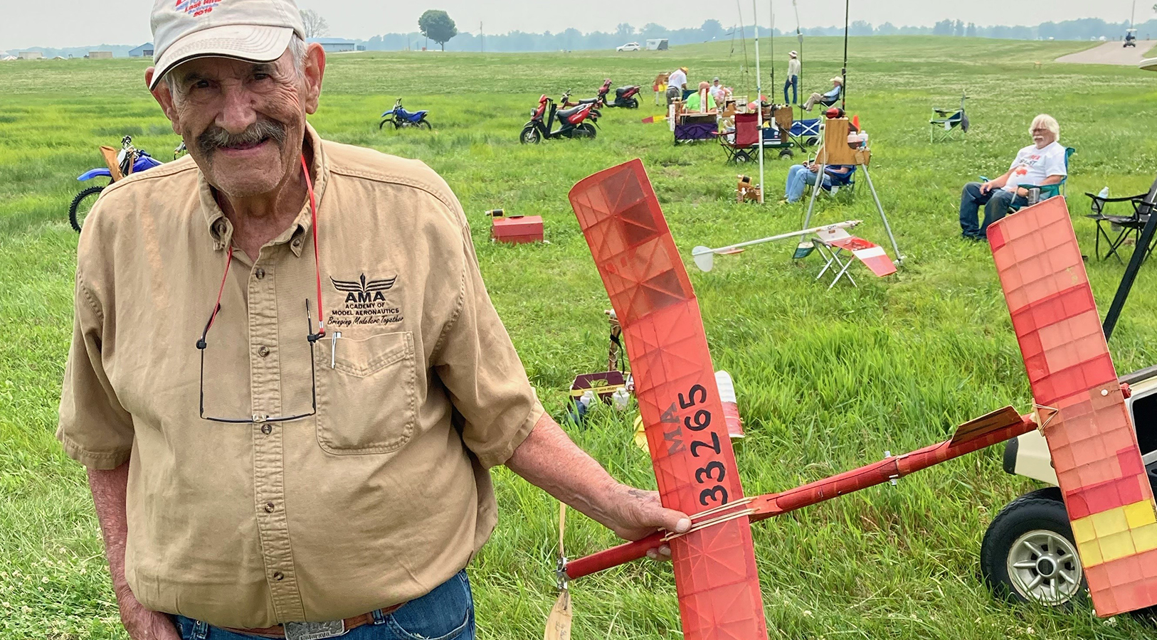 Darold Jones of Colorado with his Andrade model.