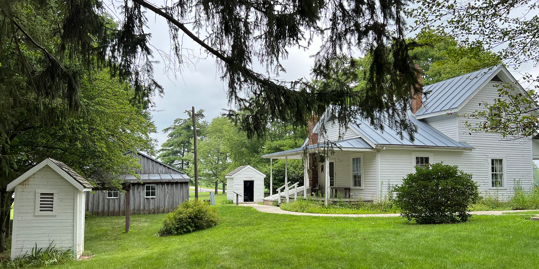 The birth home of Wilbur Wright.
