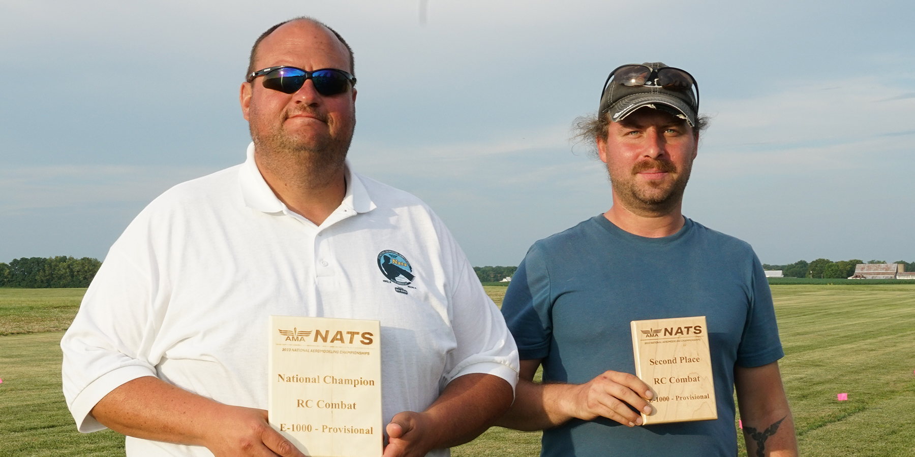 10.	E-1000 awards. Will Drumm (first) and Andrew Shkolik (second).