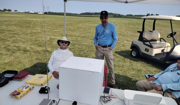 The scoring tent … this is serious stuff!