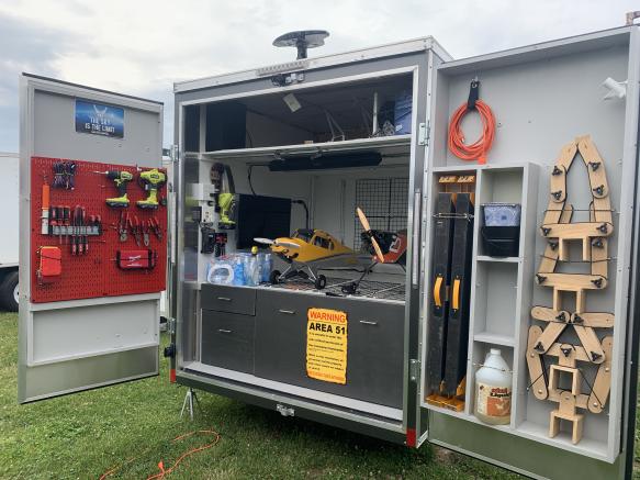 Ryan Smith’s RC Scale cargo trailer.