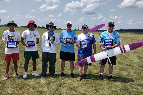 :] The 2024 F3RES winners (R-L): Gordon Buckland, FL; CD Jonathan Garber, CO; Mickey Nowell; Randy Everly, TN; Steven Wilcox Jr., AZ; and Oscar Cytrynowicz, TX.