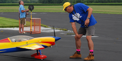 David Garceau at the 2024 IMAC Nats.