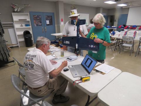 Processing at the 2024 CL Navy Carrier Nats.