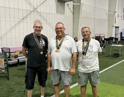 Penny Plane winners (L to R), John Kagan - 1st, Don Slusarczyk - 3rd, Tom Sova - 2nd. Penny Plane winners (L to R), John Kagan - 1st, Don Slusarczyk - 3rd, Tom Sova - 2nd.