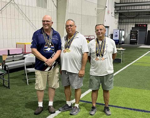 F1M winners (L to R), Chuck Andraka - 2nd, Don Slusarczyk - 1st, Tom Sova - 3rd. F1M winners (L to R), Chuck Andraka - 2nd, Don Slusarczyk - 1st, Tom Sova - 3rd.
