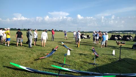 The ALES pilots’ meeting. The ALES pilots’ meeting.