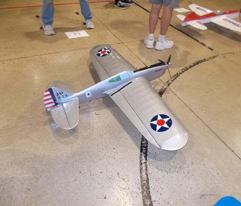 It’s nice to see a semi-scale P-40.