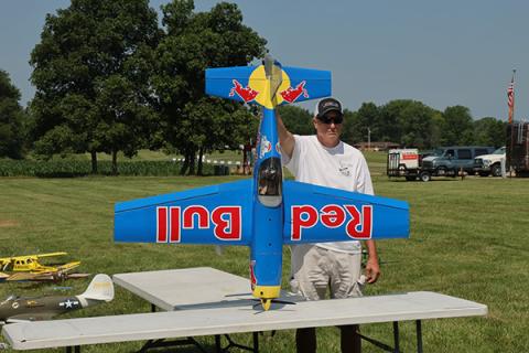 Extra 300 Team Scale model built by Allen Goff and flown by Mike McHenry.
