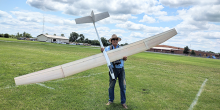Mike Ward came with his Catalina XC sailplane from MI!