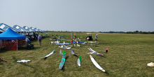 Lots of electric sailplanes are present at the 2024 AMA RC Soaring Nats.