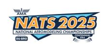 NATS 2025 logo for National Aeromodeling Championships.