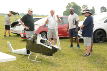 Assistant Event Director Darrell Sprayberry brings out his newest toy!